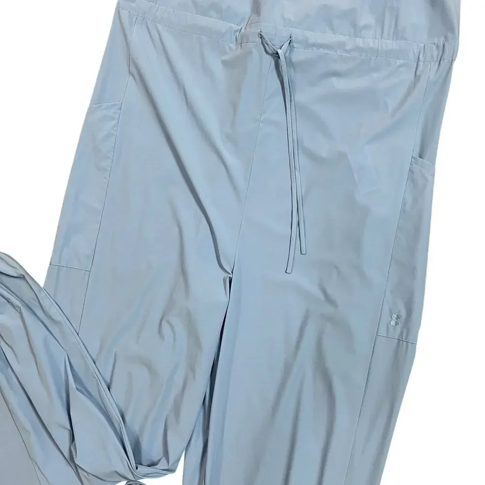 Sweaty Betty Karma Jumpsuit w Pockets Medium Regatta Blue Blouson Athleisure New
